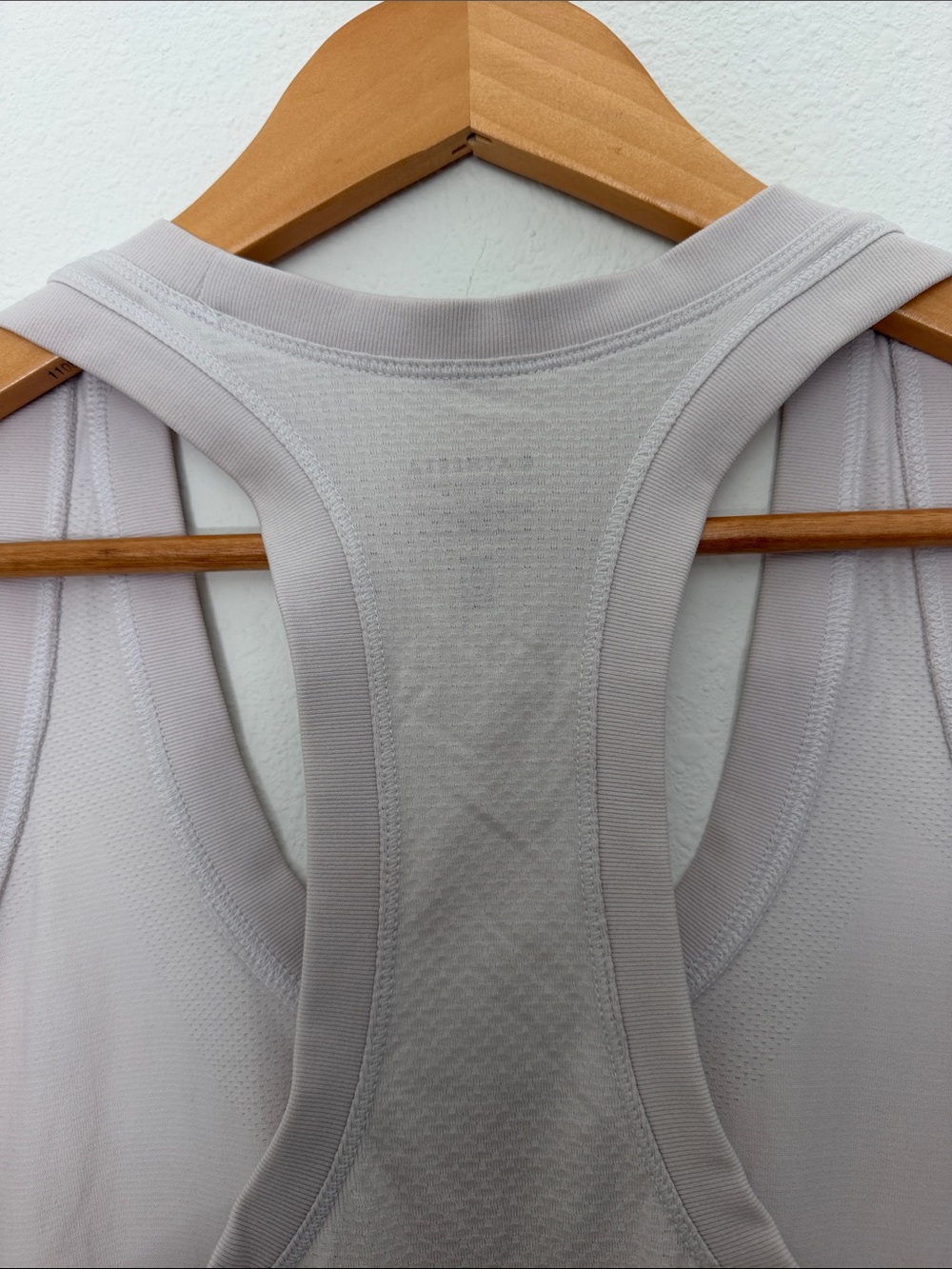 Athleta Racerback White Tank size large - Picture 5 of 9
